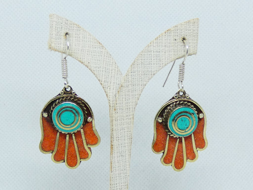 Nepalese Earring, Handmade and Traditional - Rugs Direct