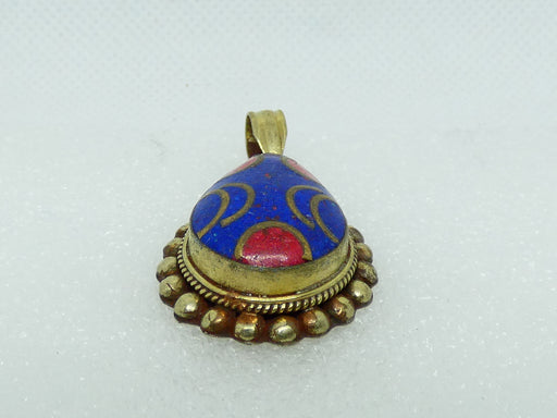 Nepalese Necklace Pendant, Handmade and Traditional - Rugs Direct