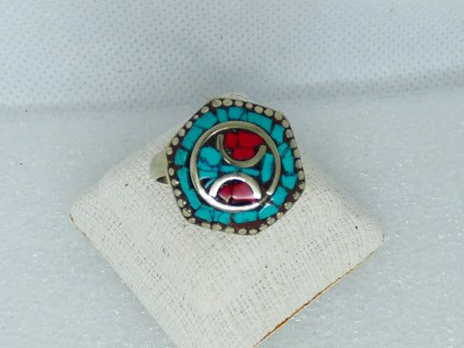 Handmade and Traditional, Nepalese Ring - Rugs Direct