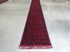 Afghan Hand Knotted Khal Mohammadi Runner Size: 970cm x 82cm - Rugs Direct