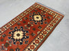 Afghan Hand Knotted Kargai Runner Size: 80 x 288cm - Rugs Direct