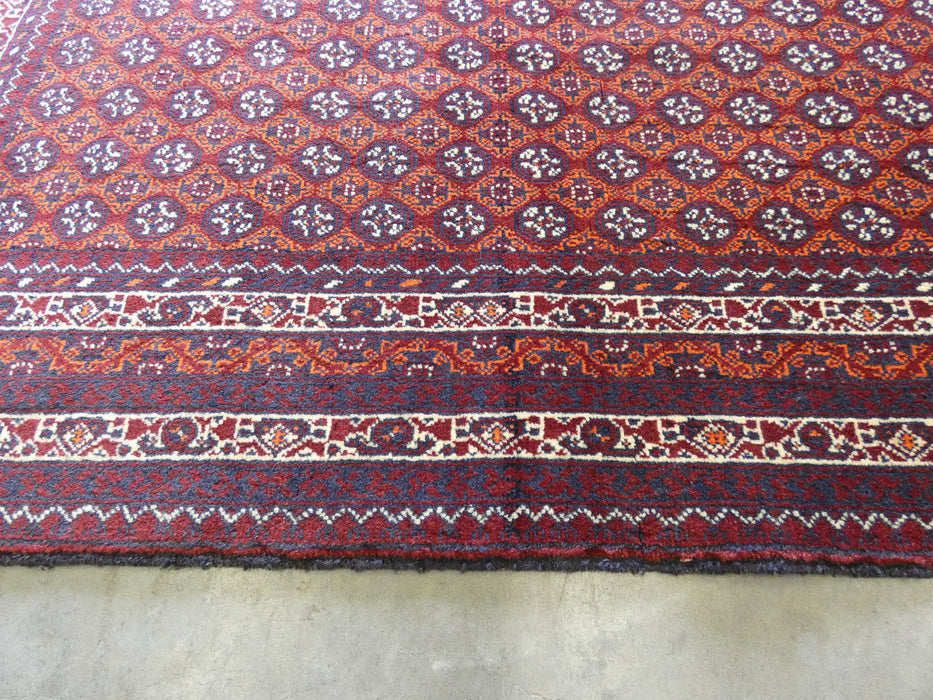 Afghan Hand Knotted Khawje Roshnai Hallway Runner Size: 89cm x 149cm - Rugs Direct