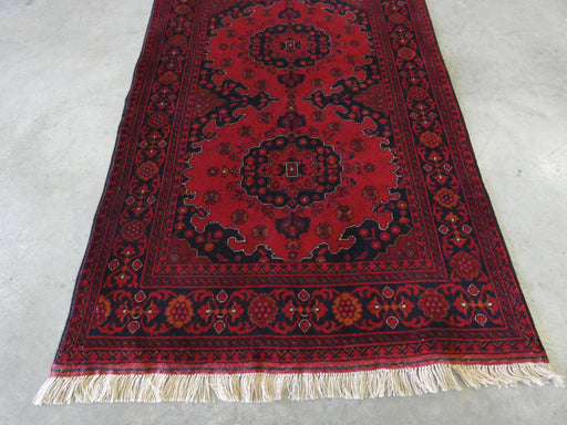 Hand Knotted Afghan Belgique Rug Size: 102 x 152cm - Rugs Direct