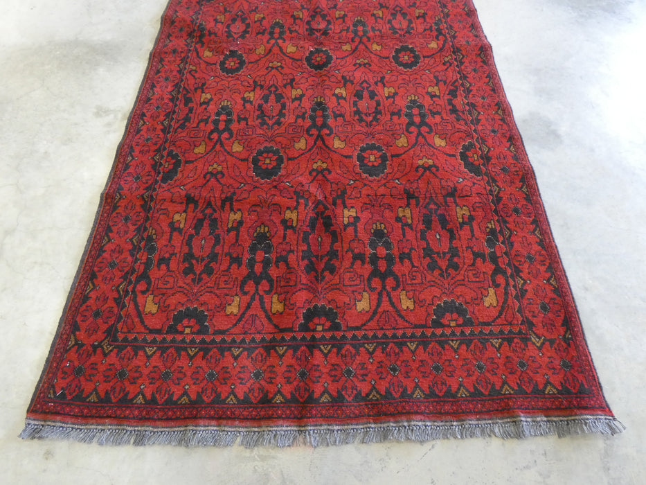 Afghan Hand Knotted Khal Mohammadi Rug 198 x 131cm - Rugs Direct