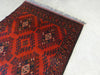 Afghan Hand Knotted Khal Mohammadi  Runner Size: 291cm x 81cm - Rugs Direct