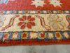 Afghan Hand Knotted Kazak Hallway Runner Size: 81 x 284cm - Rugs Direct