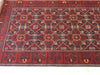 Afghan Hand Knotted Khal Mohammadi  Runner Size: 302cm x 86cm - Rugs Direct