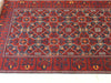 Afghan Hand Knotted Khal Mohammadi  Runner Size: 302cm x 86cm - Rugs Direct