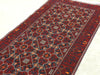 Afghan Hand Knotted Khal Mohammadi  Runner Size: 302cm x 86cm - Rugs Direct