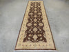 Afghan Hand Knotted Choubi Hallway Runner Size: 262 x 89cm - Rugs Direct