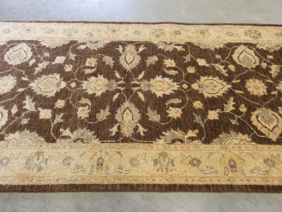 Afghan Hand Knotted Choubi Hallway Runner Size: 262 x 89cm - Rugs Direct