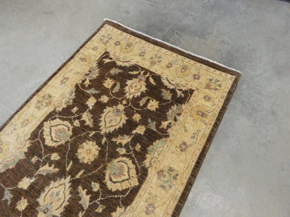 Afghan Hand Knotted Choubi Hallway Runner Size: 262 x 89cm - Rugs Direct