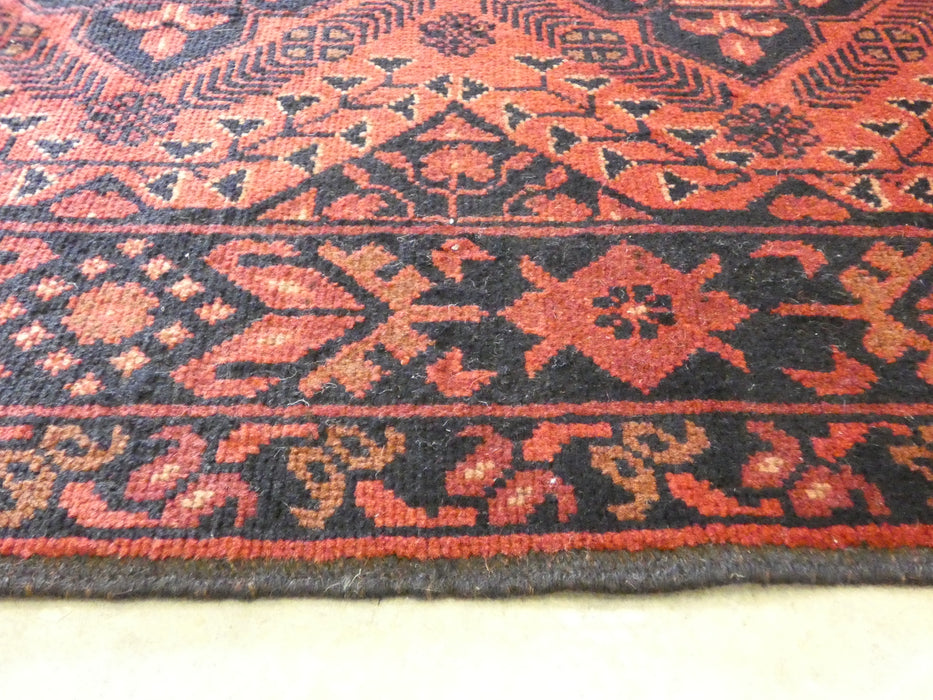 Afghan Hand Knotted Khal Mohammadi Rug Size: 125 x 196 cm - Rugs Direct