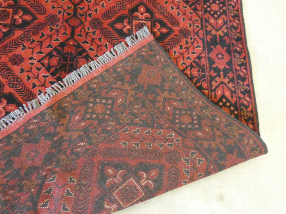 Afghan Hand Knotted Khal Mohammadi Rug Size: 125 x 196 cm - Rugs Direct