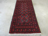 Afghan Hand Knotted Turkman Rug Size:  187cm x 94cm - Rugs Direct