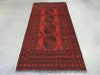 Afghan Hand Knotted Turkman Rug Size:  102cm x 190cm - Rugs Direct