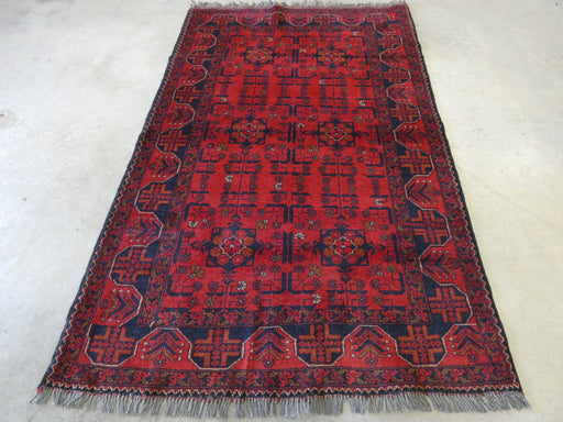 Afghan Hand Knotted Khal Mohammadi Rug Size: 127 x 198 cm - Rugs Direct