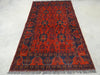 Afghan Hand Knotted Khal Mohammadi Rug Size: 121x 197 cm - Rugs Direct