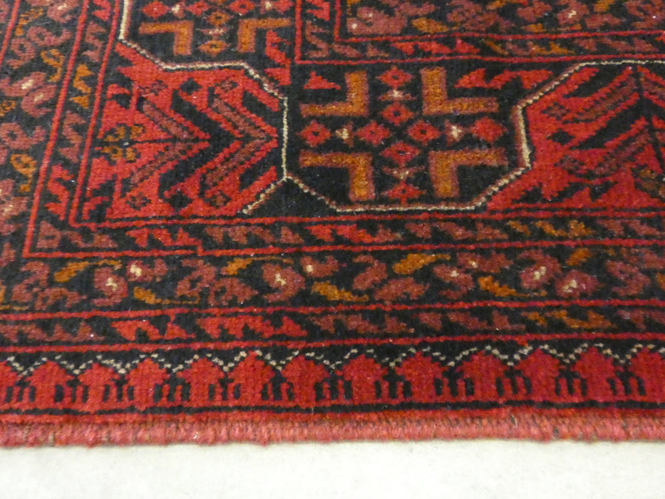 Afghan Hand Knotted Khal Mohammadi Rug Size: 204 x 149 cm - Rugs Direct