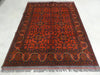 Afghan Hand Knotted Khal Mohammadi Rug Size: 201 x 157 cm - Rugs Direct