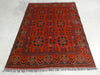 Afghan Hand Knotted Khal Mohammadi Rug Size: 197 x 152 cm - Rugs Direct