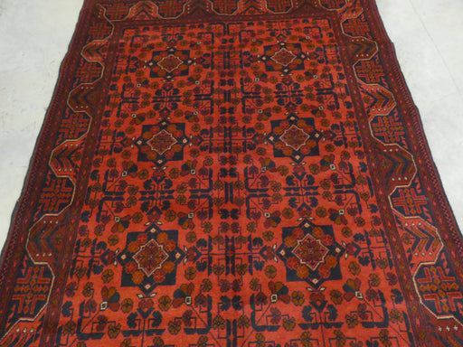 Afghan Hand Knotted Khal Mohammadi Rug Size: 201 x 152 cm - Rugs Direct