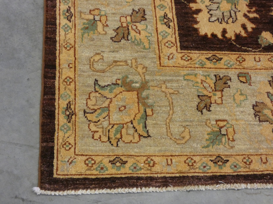 Afghan Hand Knotted Choubi Rug Size: 206 x 286cm - Rugs Direct