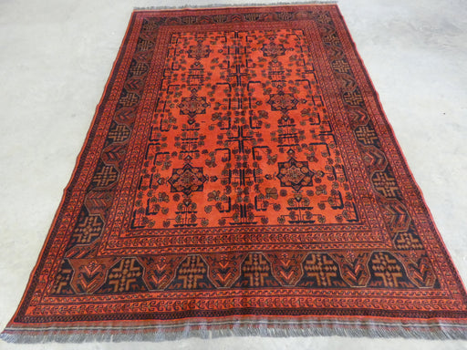 Afghan Hand Knotted Khal Mohammadi Rug 233 x 166cm - Rugs Direct