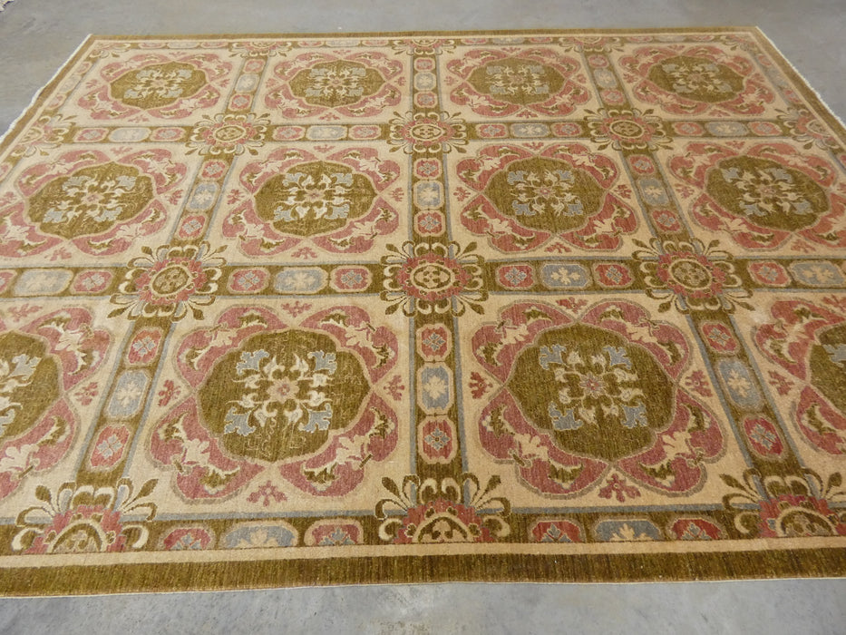 Afghan Hand Knotted Choubi Rug Size: 275 x 366cm - Rugs Direct