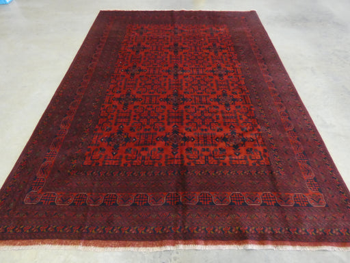 Afghan Hand Knotted Khal Mohammadi Rug Size: 253 x 345cm - Rugs Direct