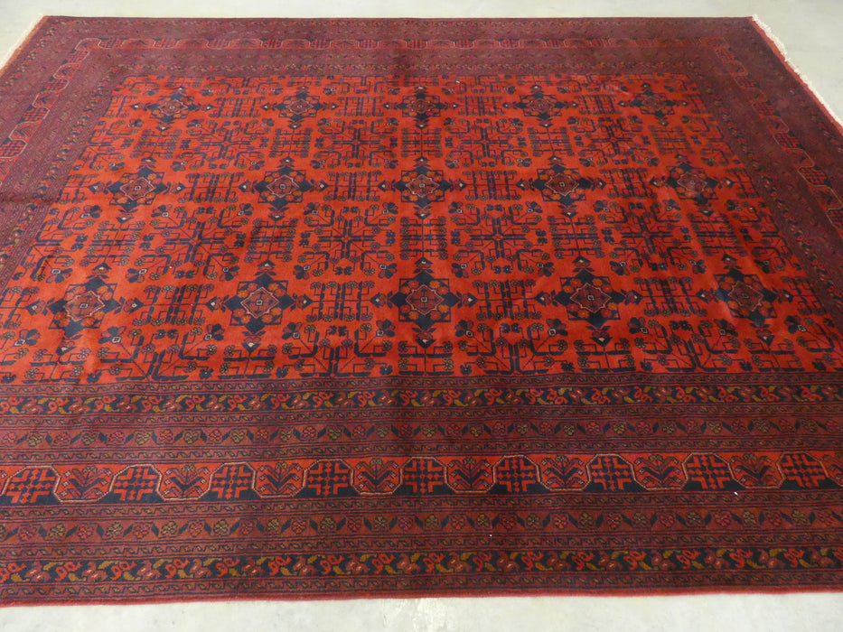 Afghan Hand Knotted Khal Mohammadi Rug Size: 253 x 345cm - Rugs Direct