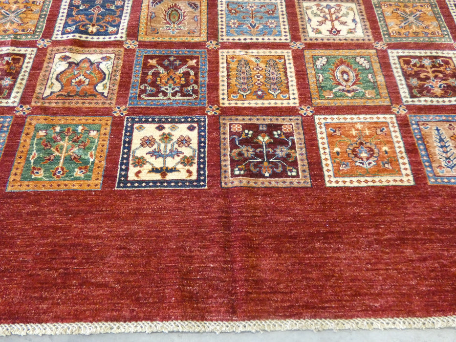 Afghan Hand Knotted Khorjin Rug Size: 270 x 363cm - Rugs Direct