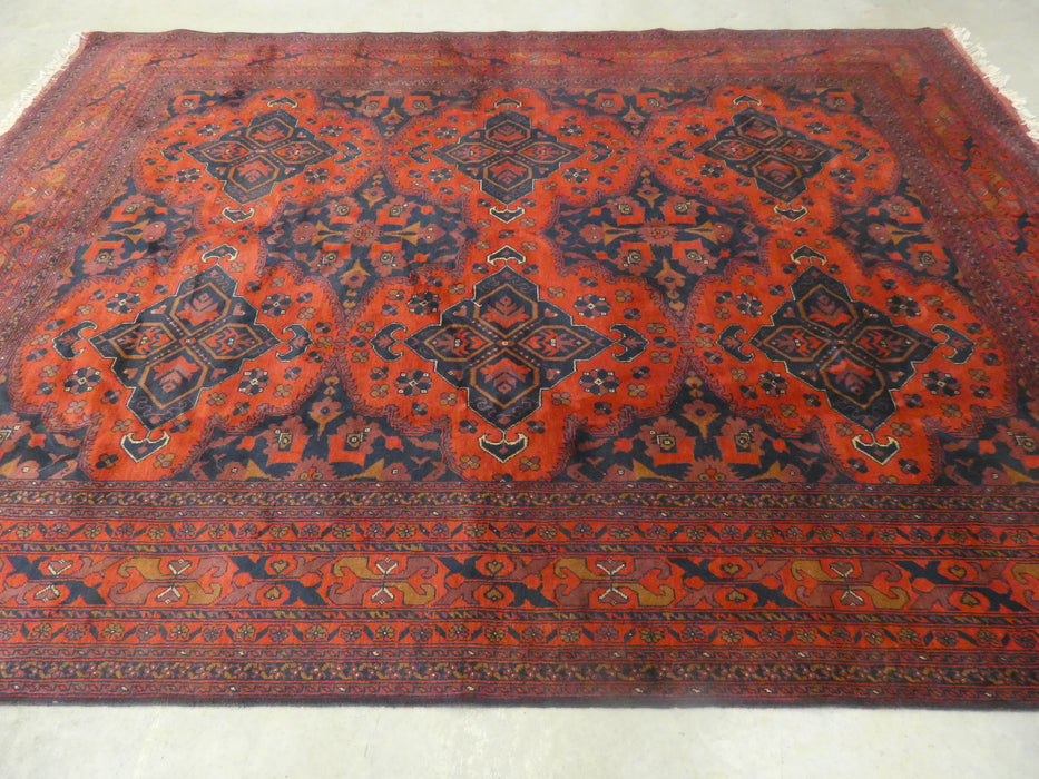 Afghan Hand Knotted Khal Mohammadi Rug Size: 250 x 350cm - Rugs Direct