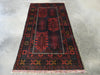 Afghan Hand Knotted Baluchi Rug Size: 120 x 212cm - Rugs Direct