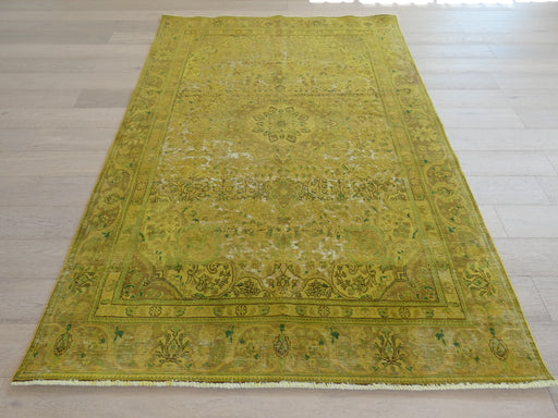 Persian Hand Knotted Vintage Overdyed Rug Size: 188 x 272cm - Rugs Direct