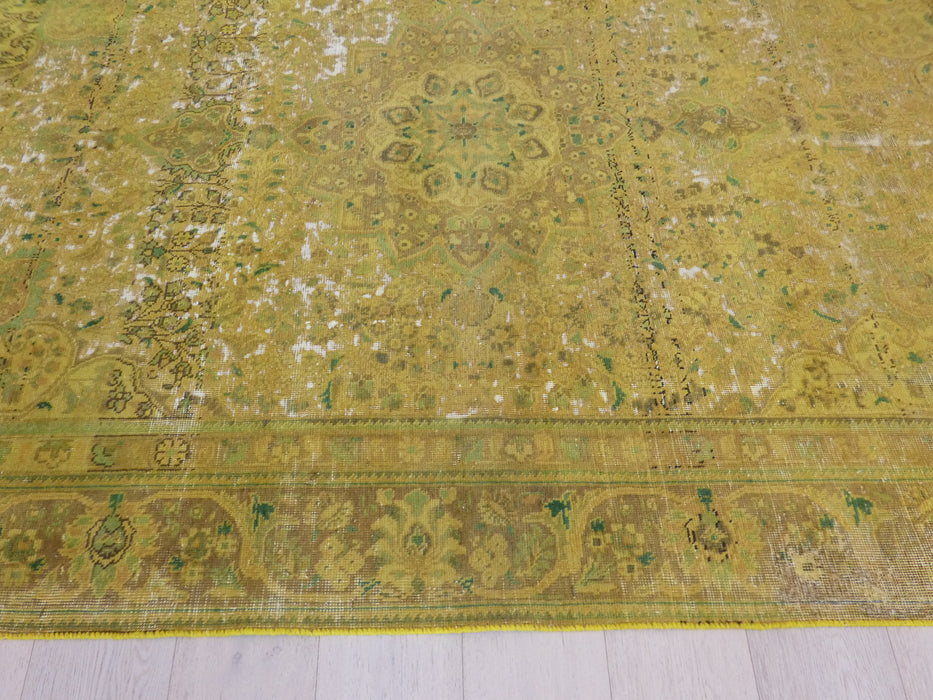 Persian Hand Knotted Vintage Overdyed Rug Size: 188 x 272cm - Rugs Direct