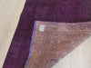 Persian Hand Knotted Vintage Overdyed Hallway Runner Size: 99 x 326cm - Rugs Direct