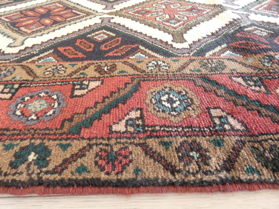 Persian Hand Knotted Koliai Hallway Runner Size: 303 x 77cm - Rugs Direct