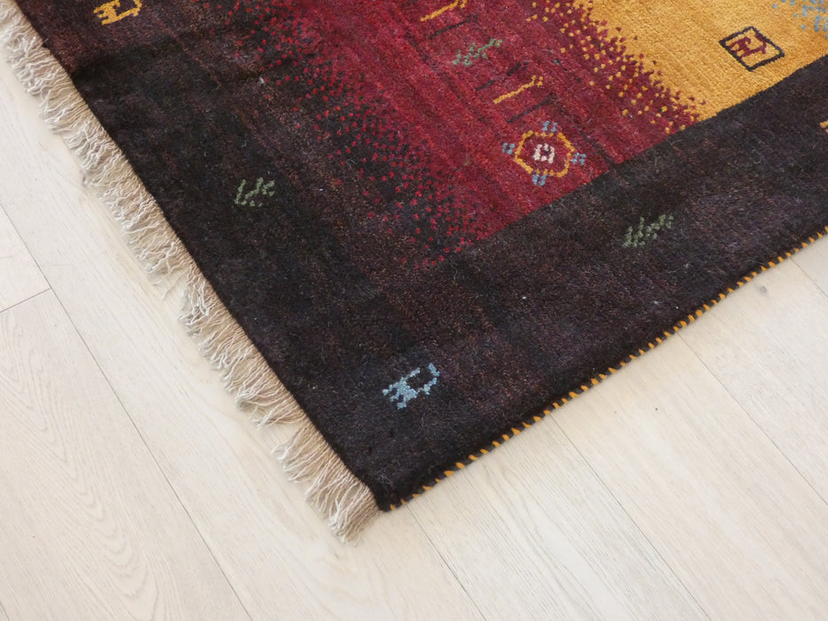 Authentic Persian Hand Knotted Gabbeh Rug Size: 200 x 285cm - Rugs Direct
