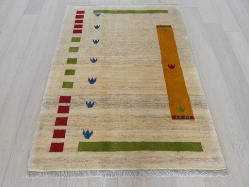 Authentic Persian Hand Knotted Gabbeh Rug Size: 134 x 178cm - Rugs Direct