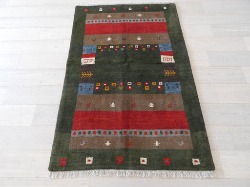 Authentic Persian Hand Knotted Gabbeh Rug Size: 120 x 180cm - Rugs Direct