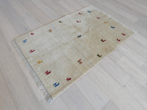 Authentic Persian Hand Knotted Gabbeh Rug Size: 101 x 155cm - Rugs Direct