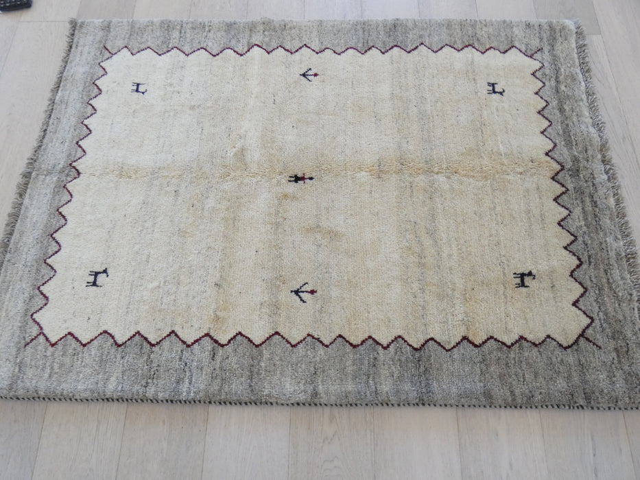 Authentic Persian Hand Knotted Gabbeh Rug Size:115 x 158cm - Rugs Direct