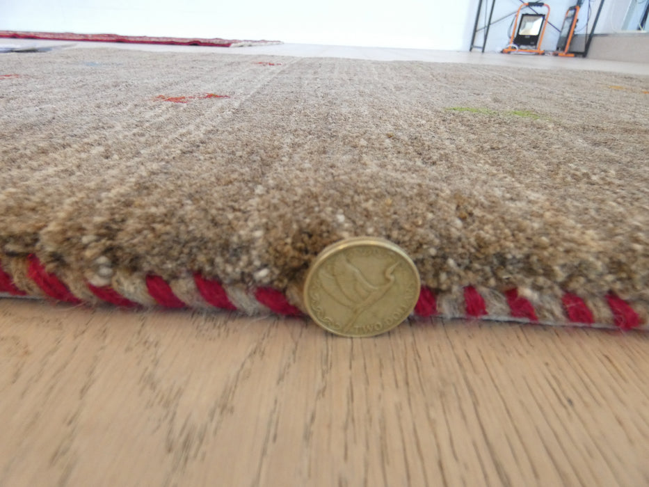 Authentic Persian Hand Knotted Gabbeh Rug Size: 77 x 200cm - Rugs Direct
