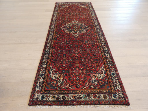 Persian Hand Knotted Hamadan Hallway Runner Size: 118 x 308cm - Rugs Direct