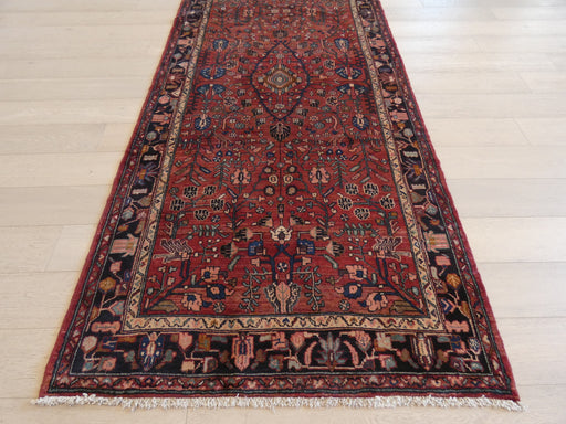 Persian Hand Knotted Hamadan Hallway Runner Size: 133 x 300cm - Rugs Direct