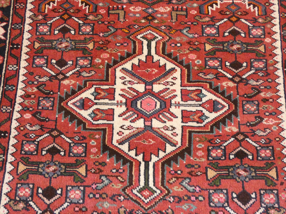 Persian Hand Knotted Hamadan Hallway Runner Size: 123 x 269cm - Rugs Direct