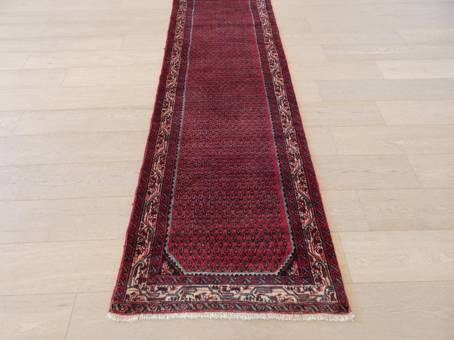 Persian Hand Knotted Sarouk Hallway Runner Size: 78 x 447cm - Rugs Direct