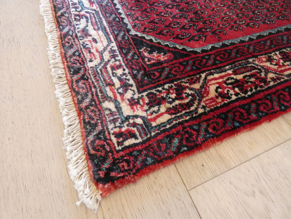 Persian Hand Knotted Sarouk Hallway Runner Size: 78 x 447cm - Rugs Direct