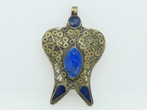 Afghan Necklace Pendant, Handmade and Traditional - Rugs Direct